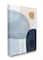 Stupell Industries Mod Shapes Blue Navy & Peach Overlapping Abstract Canvas Wall Art